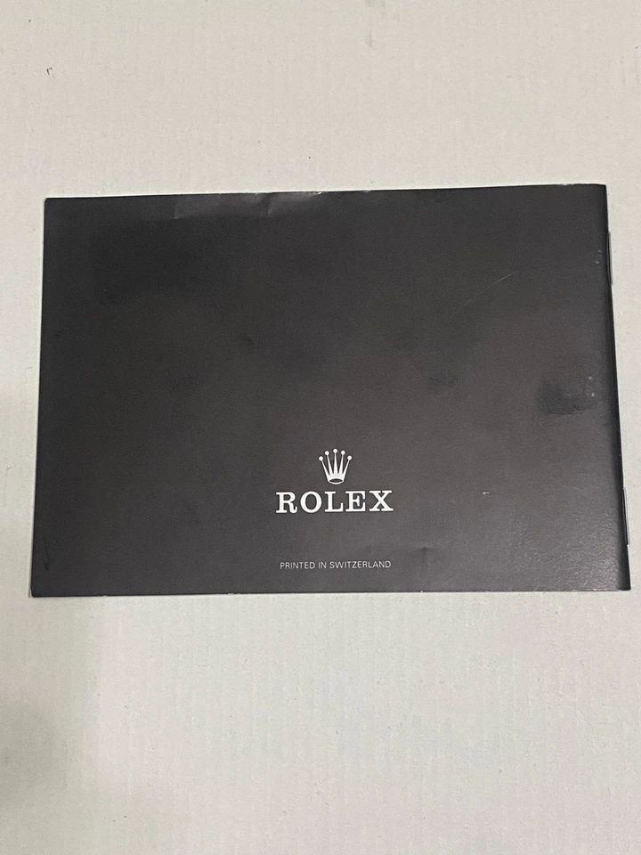 Rolex Libretto Opuscolo Booklet Il Vostro Rolex Oyster 06/1986 - Immagine 2 di 4