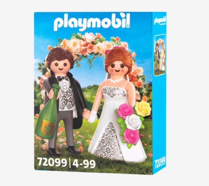 2026 Playmobil Romantic Wedding Couple Figure 4-99 72099 Korea