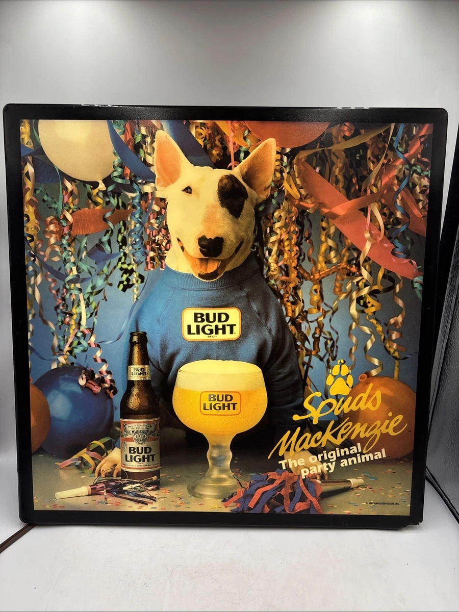 Budweiser バドワイザー スパッズ マッケンジー APPLAUSE レア spuds mackenzie products for sale | eBay