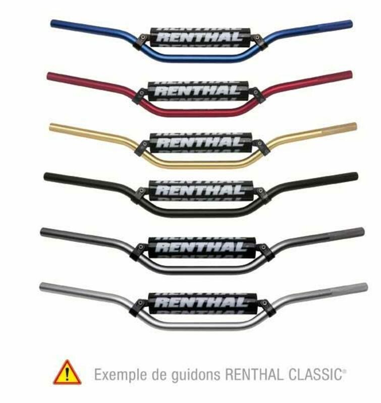 Guidon RENTHAL MX Enduro 7/8 701 moto cross Honda CRF 150 230
