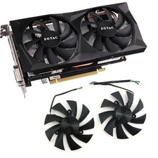 Pair Cooling Fan Cooler Fan for Zotac RTX 2060 2060s 1660 1660ti Destroyer HA HB