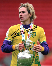 Norwich Todd Cantwell  Autographed Signed 8x10 Photo COA #3