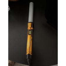 BedHead TIGI Curlipops 1" Tourmaline Ceramic Skinny Pop ORANGE Hair Styling iron