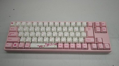 Varmilo VA73M Mechanical Gaming Keyboard Sakura Silent Red Switch Japanese Used