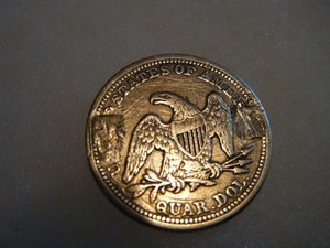 Liberty Quarter Love Token Lot # 8