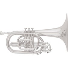 Allora AMP450 Marching F Mellophone Silver
