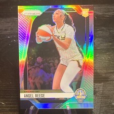Angel Reese Rookie Silver Prizm #10 2024-25 Panini Prizm WNBA Chicago Sky