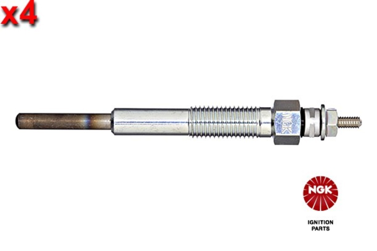 NGK 4x Glow Plug For TOYOTA Dyna 200 Land Cruiser 80-99 19850-68010