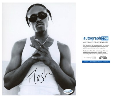FLESH N BONE SIGNED BONE THUGS N HARMONY 8x10 PHOTO - ACOA COA