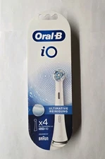 Oral-B iO Ultimate Clean White Replacement Brush Heads x4