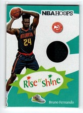 2019-20 Hoops Rise N Shine Memorabilia #16 Bruno Fernando (ref 187184)