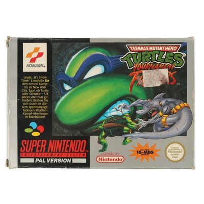 TMNT Turtles Tournament Fighters - Super Nintendo SNES - gebraucht