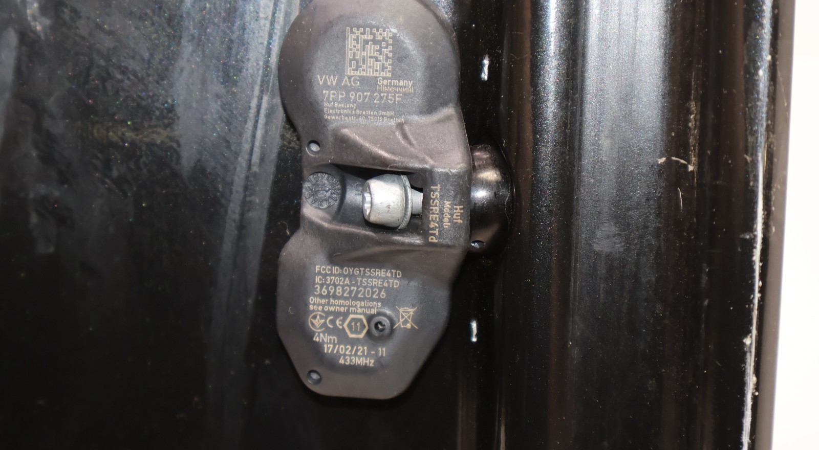 Audi R8 2021 Tpms sensor P/N 14781