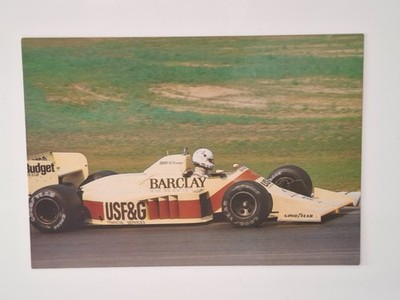 AK ARROWS A9 BMW F1 CHRISTIAN DANNER 1984 Formel 1 Postkarte