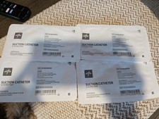Medline Suction Catheter 14FR Mini Tray DYND48982 - Bundle of 4