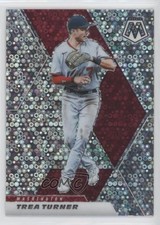 2021 Panini Mosaic Quick Pitch Silver Mosaic Prizm Trea Turner #22 0hw6