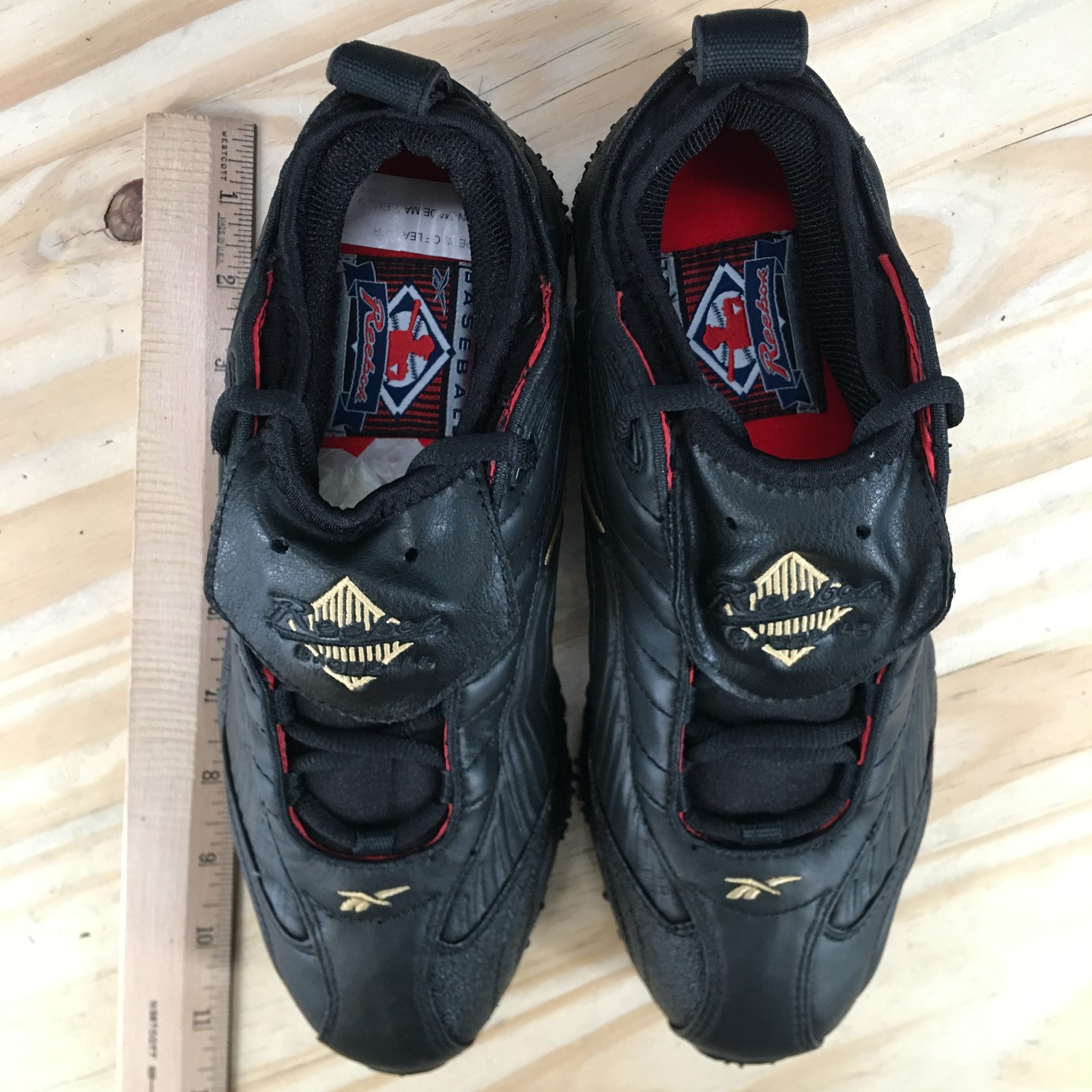 Reebok Shoes Men 7 Answer III Sneaker Black Lace Up Low Top Comfort Athletic NEW