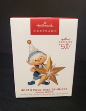 2023 Hallmark Ornament North Pole Tree Trimmers, Special Edition, NIB