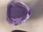 Rozenthal Heart Shaped Purple Paper Weight — photo 3