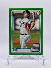 2020 Bowman Joe Ryan 1st Prospect Green /99 #BP-117 Tampa Bay Rays - Twins