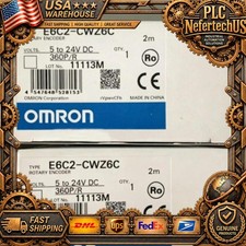 Omron E6C2-CWZ6C 1000P/R E6C2CWZ6C Rotary Encoder New in Box US Free TAX