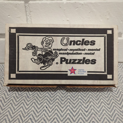 Uncles Disentanglement Puzzle LADDER Solution Included Level: Severe