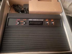 Atari 2600 Darth Vader Console Controller Set In Box & Matching Serials *Tested*