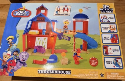 Dino Ranch Clubhouse 12'' Playset: Action Figure Set
