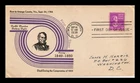 DR JIM STAMPS US COVER ZACHARY TAYLOR PRESIDENTIAL SERIES FDC SCOTT 817