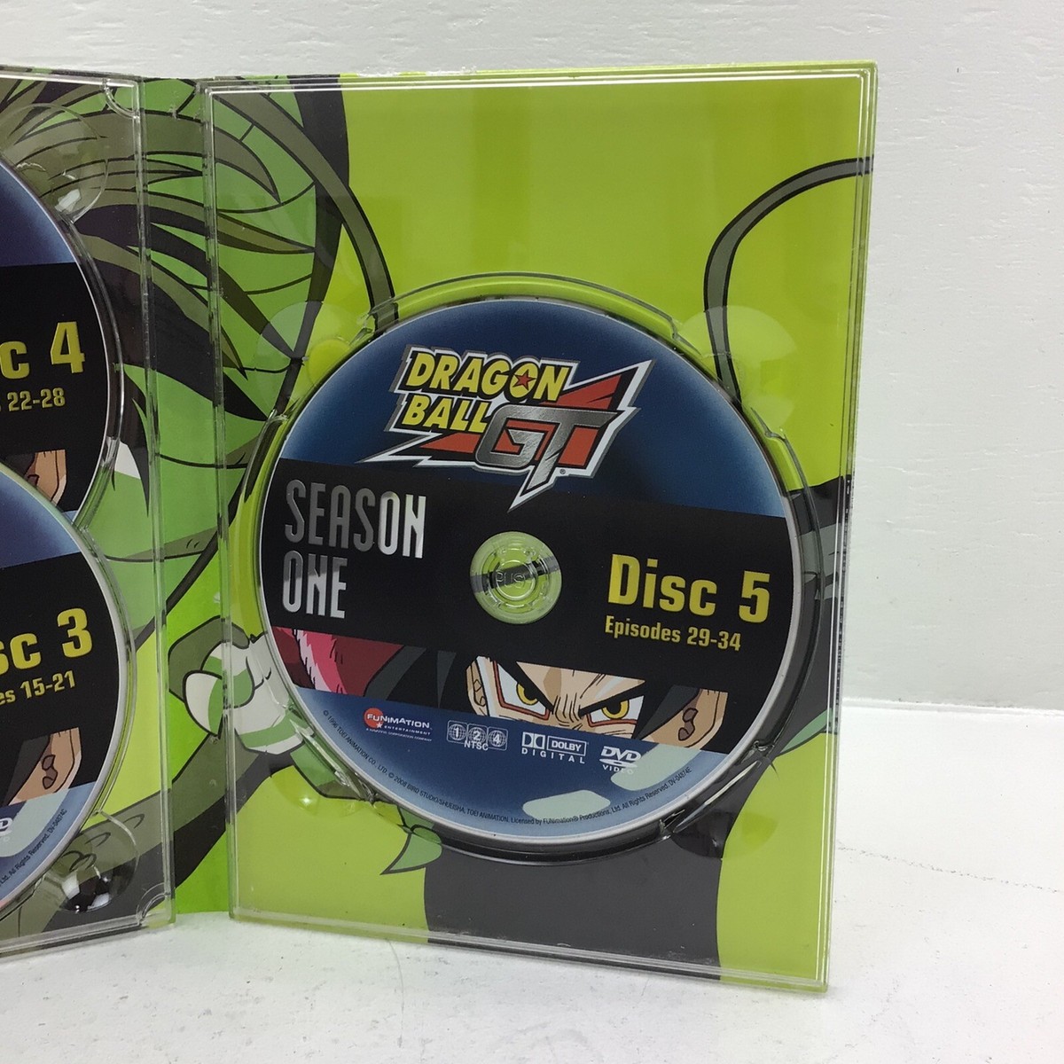 Dragon Ball GT Season 1 & 2 DVD 5 Disc Sets - FREE SHIPPING | eBay