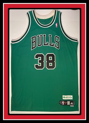 Chicago Bulls Viktor Khryapa 2007-2008 Adidas Patricks Day