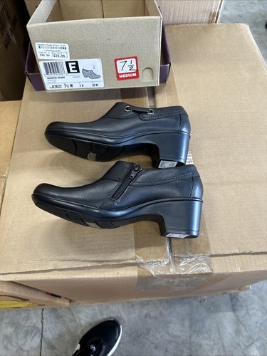 Mujer Clarks Genette Danby Talla 7.5 Cuero Mediano Excelente Estado - Imagen 4 de 10