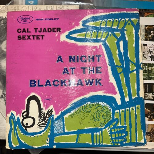 CAL TJADER SEXTET A Night At The Blackhawk Fantasy 3283 Latin Jazz ROT Vinyl LP - Bild 1 von 4