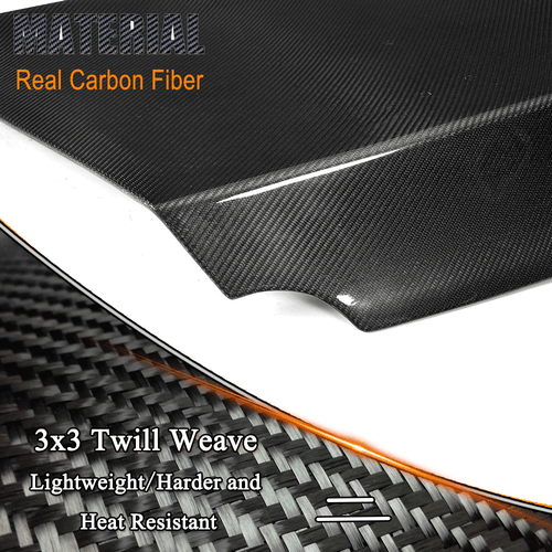 Fit For Nissan R35 GT-R GTR Coupe 2009-19 Real Carbon Fiber Trunk Deck Lid Cover - Bild 8 von 11