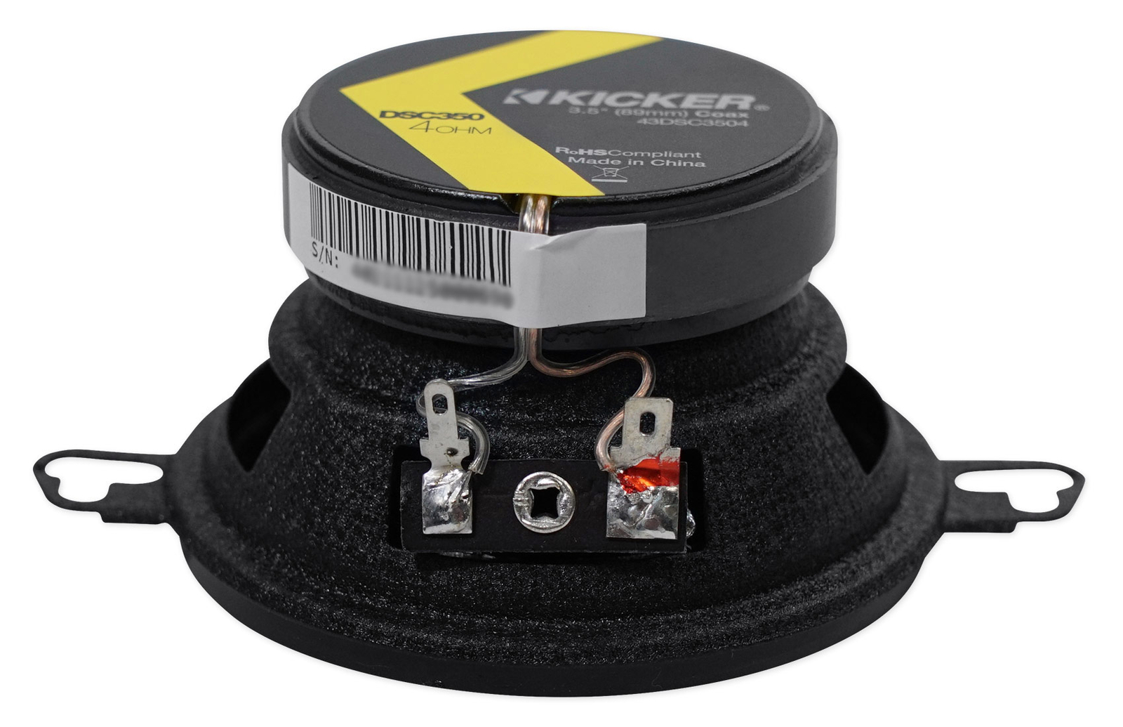 4 Kicker 43DSC3504 DSC350 мощностью 80 Вт 35 3 12 2-Двухсторонние автомобильные стереодинамики DS350