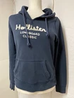Women’s Hollister Long Board Classic Blue Pullover Hoodie -L