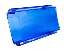 6" BLUE FLOOD OZ-USA® BAR COVER LED light dual row 18" 30" 40" 50"  fog 4x4