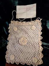 Vintage/Antique Hand Crocheted Purse