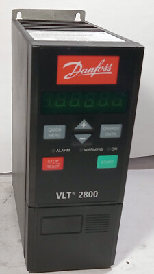 1 USED DANFOSS 195N1025 VLT2800 VARIABLE SPEED INVERTER DRIVE ***MAKE OFFER***