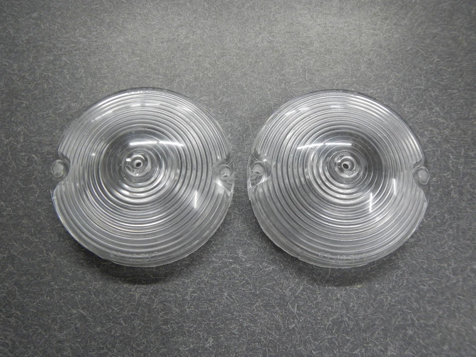 1965 Buick LeSabre Wildcat Electra Turn Signal Lenses & Gaskets 65 Light Lens Pr - Image 2 of 4