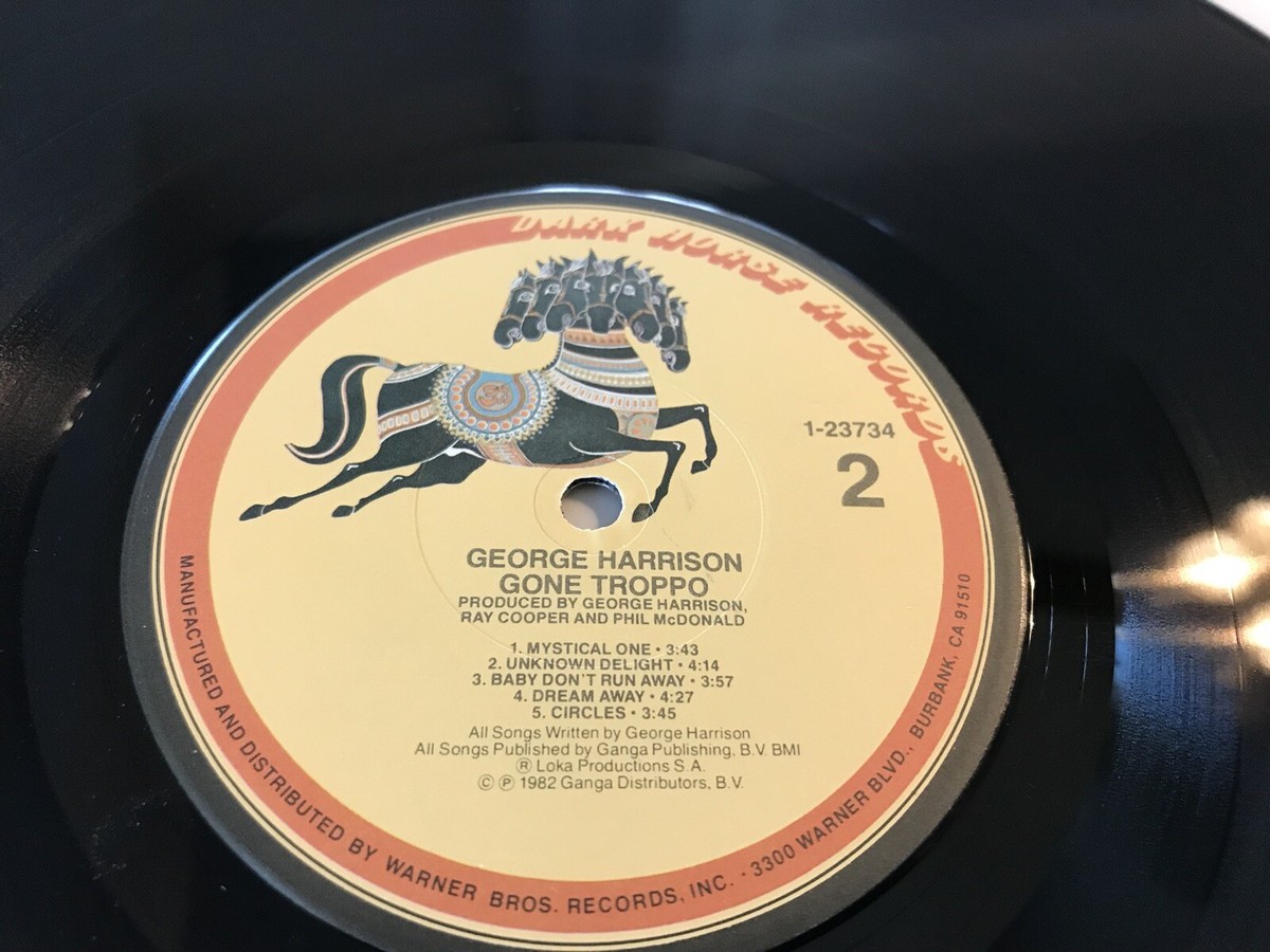 GEORGE HARRISON *1982 Original* GONE TROPPO 🎵 Minty- LP