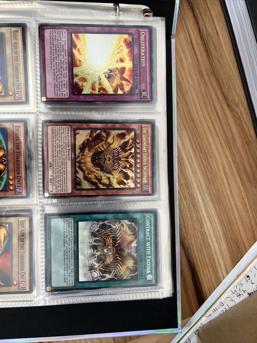 YGLD Exodia Set Yu-Gi-Oh! Exodia Forbidden One Complete 5-Piece Set - Ultra Rare YGLD, Near Mint Yugioh Exodia YGLD Exodia Set Yu-Gi-Oh! Exodia Forbidden One Complete 5-Piece Set - Ultra Rare YGLD, Near Mint Yugioh Exodia