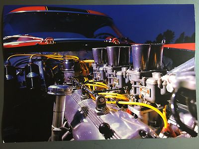 1956 Ferrari 250 GT Coupe Engine Print, Picture, Poster RARE!! Awesome L@@K