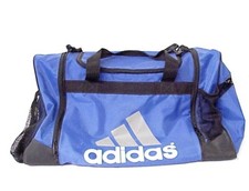BOLSO DE MANO ADIDAS EQUIPAJE DE MANO B106 VINTAGE CLÁSICO ADIDAS AZUL BOLSA DE GIMNASIO DE LONA