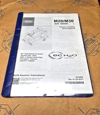 Tennant M20/M30 Sweeper Scrubber Service Manual (S/N 008000- ) - Used
