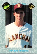 1990 Classic Draft Picks #9 Ron Walden