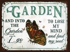 Garden Into The I Go To Lose My Mind Find My Soul Refrigerator Fridge MAGNET