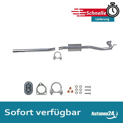 Mittelschalldämpfer für MITSUBISHI ASX 2WD 1.6 MIVEC ab. Bj. 07.2012, Auspuff