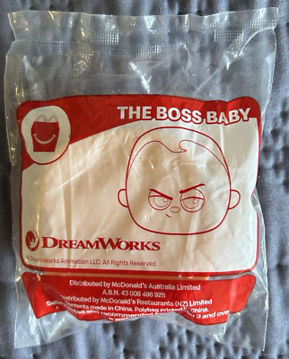 McDonalds 2022 Happy Meal Toy DreamWorks The Boss Baby - New in Packaging