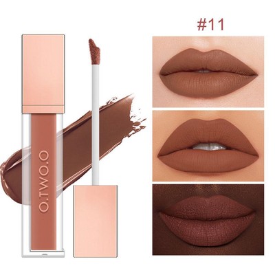 Matt Lippenglanz Samt wasserdicht langlebig flüssig Lippenstift LipGloss Make-up